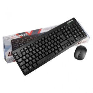Кликни за увеличение Клавиатура и мишка ROXPOWER LK-4010, безжични 0