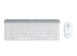 Комплект клавиатура и мишка Logitech MK470 бял 0