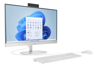 Кликни за увеличение Компютър HP All-in-One 24-cr0005nu Shell White 0