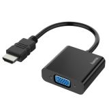 Конвертор HDMI мъжко към VGA женско HAMA-200343 ,FULL HD1080P 0