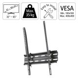 Метална стойка черна TV TILT 165cm 65" 400x400 1 звезда 0