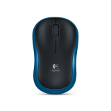 Мишка безжична Logitech M185 Optical USB Blue 0