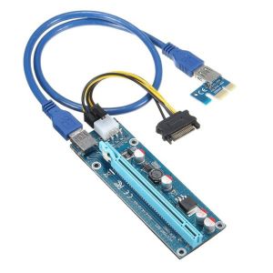 PCI-E extender 006C кабел USB 3.0 PCI-E mining Bitcoin 0