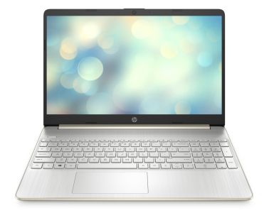 Преносим компютър HP 15s-fq5015nu Pale Gold, i3-1215U, 16GB DDR4, 512GB PCIe SSD, 0