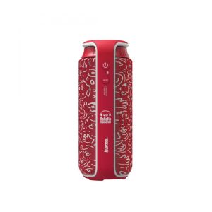 Кликни за увеличение Преносима тонколона HAMA SOUNDCUP-L HAHAHA FEEL, 24 W, Bluetooth, Червена 0