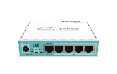 Рутер MikroTik RB750Gr3 hEX 0