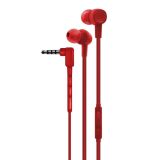 Слушалки MAXELL SOLID+FUJI с микрофон и тапи, червени 0