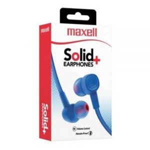 Кликни за увеличение Слушалки с микрофон тапи MAXELL SOLID + OKINAVA Blue 0