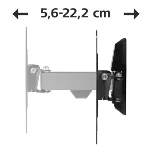 Стойка за TV HAMA-118100 FullMotion, 122см, 48"  VESA 200x200 2
