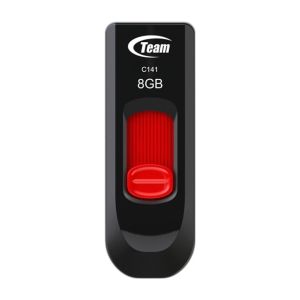Кликни за увеличение Team Group Флаш памет C141 8Gb Red USB 2.0 TC141GR01 0