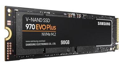 Кликни за увеличение Твърд диск SSD SAMSUNG 970 EVO Plus 500GB NVMe M.2 2280 PCle 3.0x4 V-NAND 0