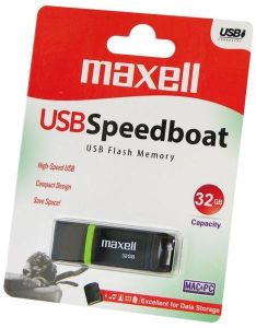 Кликни за увеличение USB памет MAXELL Speedboat 32GB USB 2.0 0