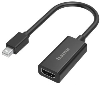 ВИДЕО АДАПТЕР HAMA, MINI DISPLAYPORT - HDMI™ ГНЕЗДО, ULTRA-HD 4K 0