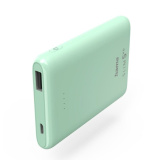 Външна батерия HAMA-201665 Slim-5 HD Power Pack 5000 mAh lime 0