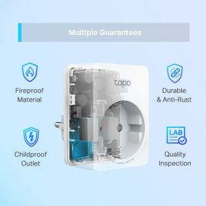 Кликни за увеличение Wi-Fi Smart мини контакт TP-Link Tapo P110 2