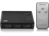 3 портов HDMI суич ACT AC7845, 4K@60HZ, USB, дистанционно, черен 0