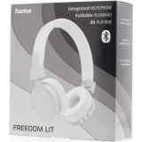 Слушалки с микрофон  HAMA Freedom Lit Bluetooth On-Ear White 0