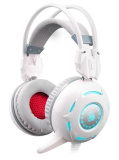 A4tech Геймърски слушалки с микрофон Bloody G300 white 0