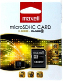 Карта памет 128GB MAXELL SDXC Micro с преходник CL10 0